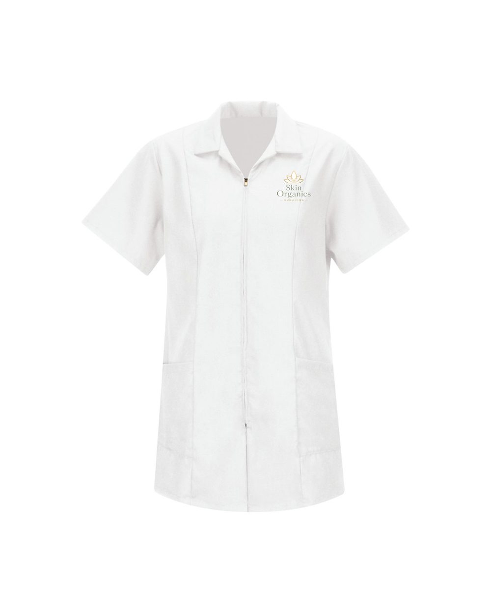 Women's Zip-Front Smock